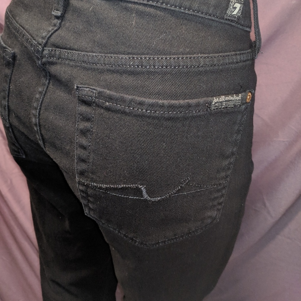 7 for all Mankind | jeans | black | Quenevere | 31 - Picture 1 of 7